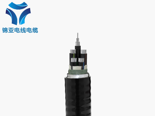 低烟无卤铝合金导体交联聚乙烯绝缘铝合金带连锁铠装聚氯乙烯护套电力电缆